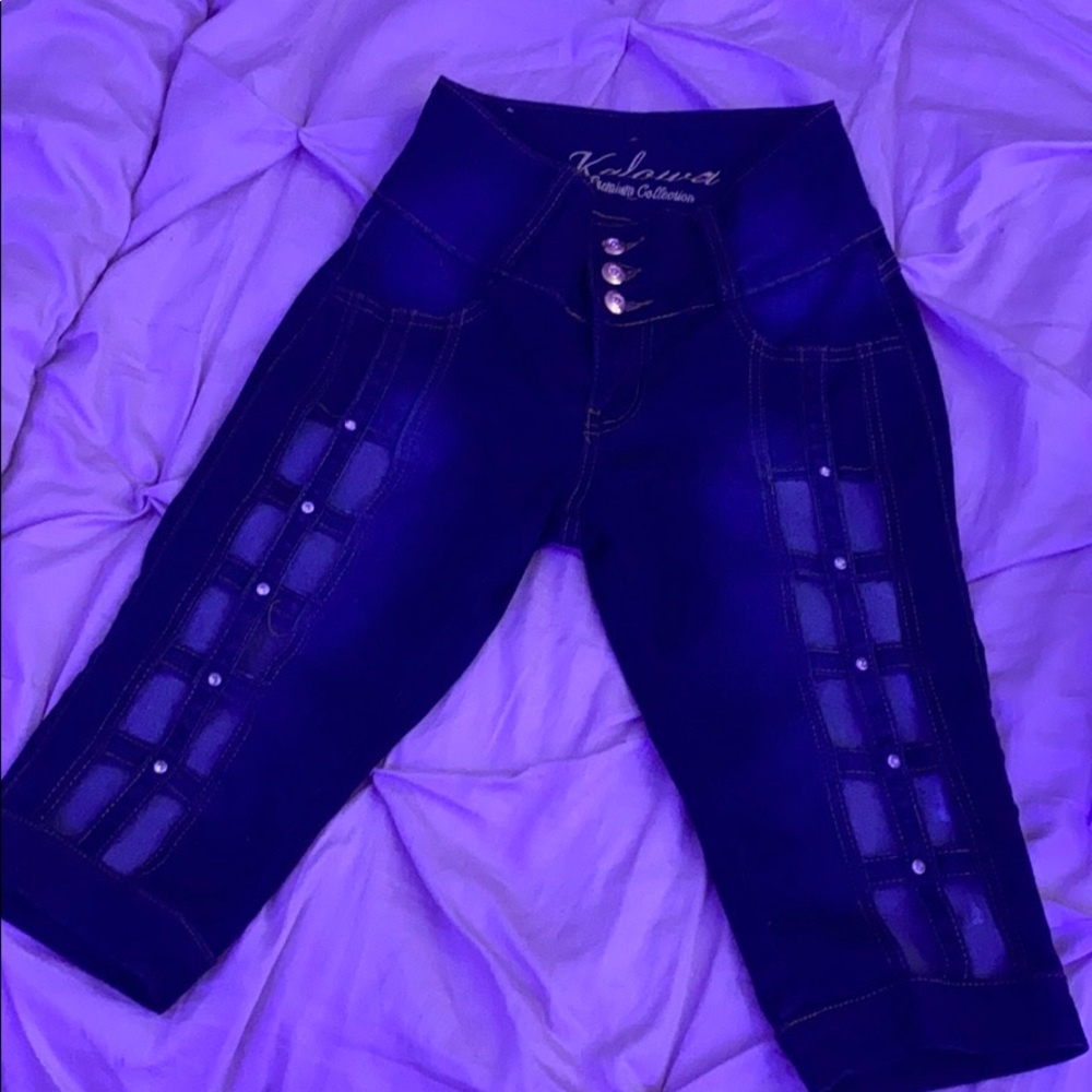 High waisted shorts